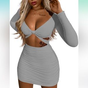 Gray Amazon party dress